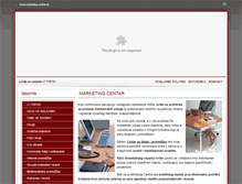 Tablet Screenshot of marketing-centar.hr